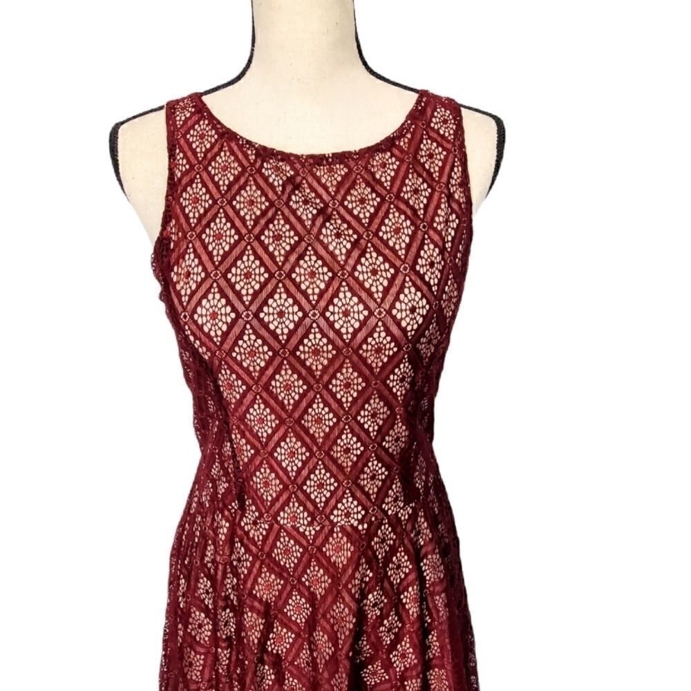Gabriella Rocha Crochet Lace Zip Dress - Picture 8 of 11